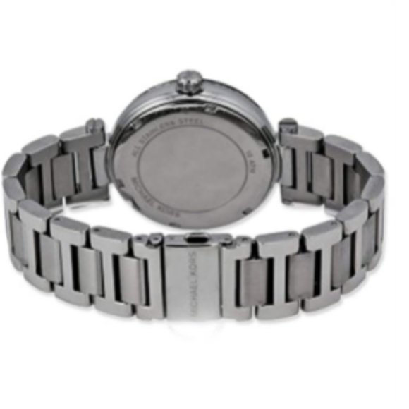 Michael Kors Skylar Black Dial Stainless Steel Quartz Watch - Picture 3 of 10